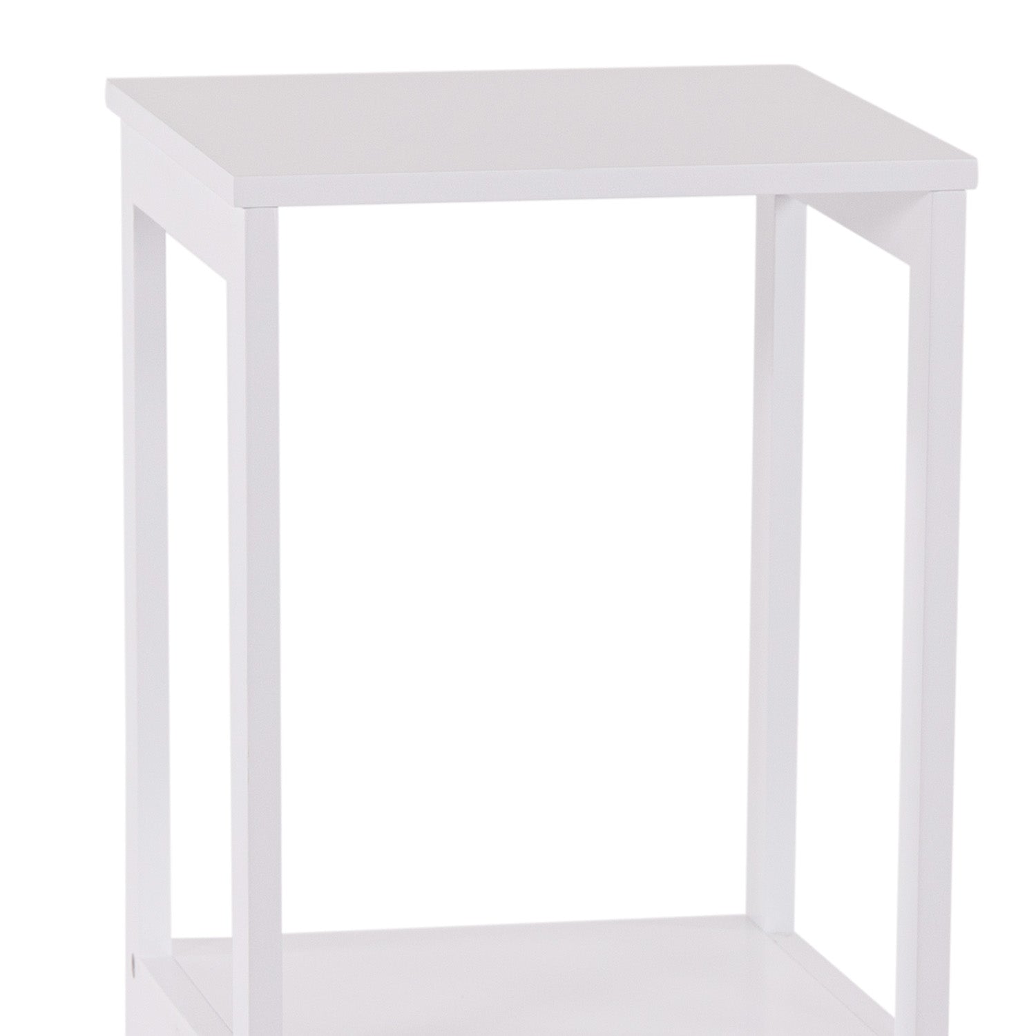 Adelaide - mobiletto multiuso con 1 ripiano e 1 anta - 30x30x96h cm bianco