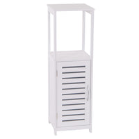 Adelaide - mobiletto multiuso con 1 ripiano e 1 anta - 30x30x96h cm bianco