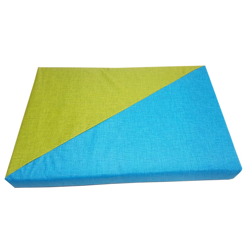 Cuscino per cani waterproof medora green blue cm 105