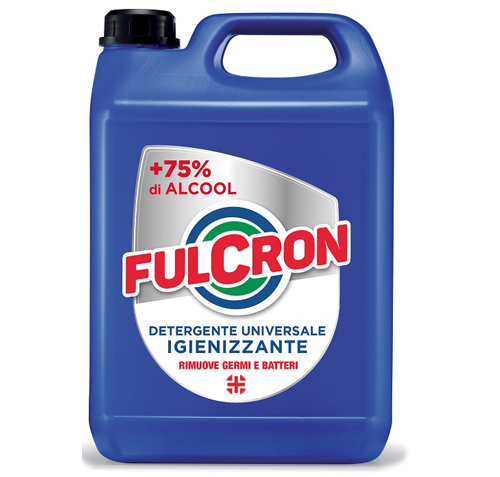 Sgrassante universale 'fulcron disinfettante multisuperfici' arexons