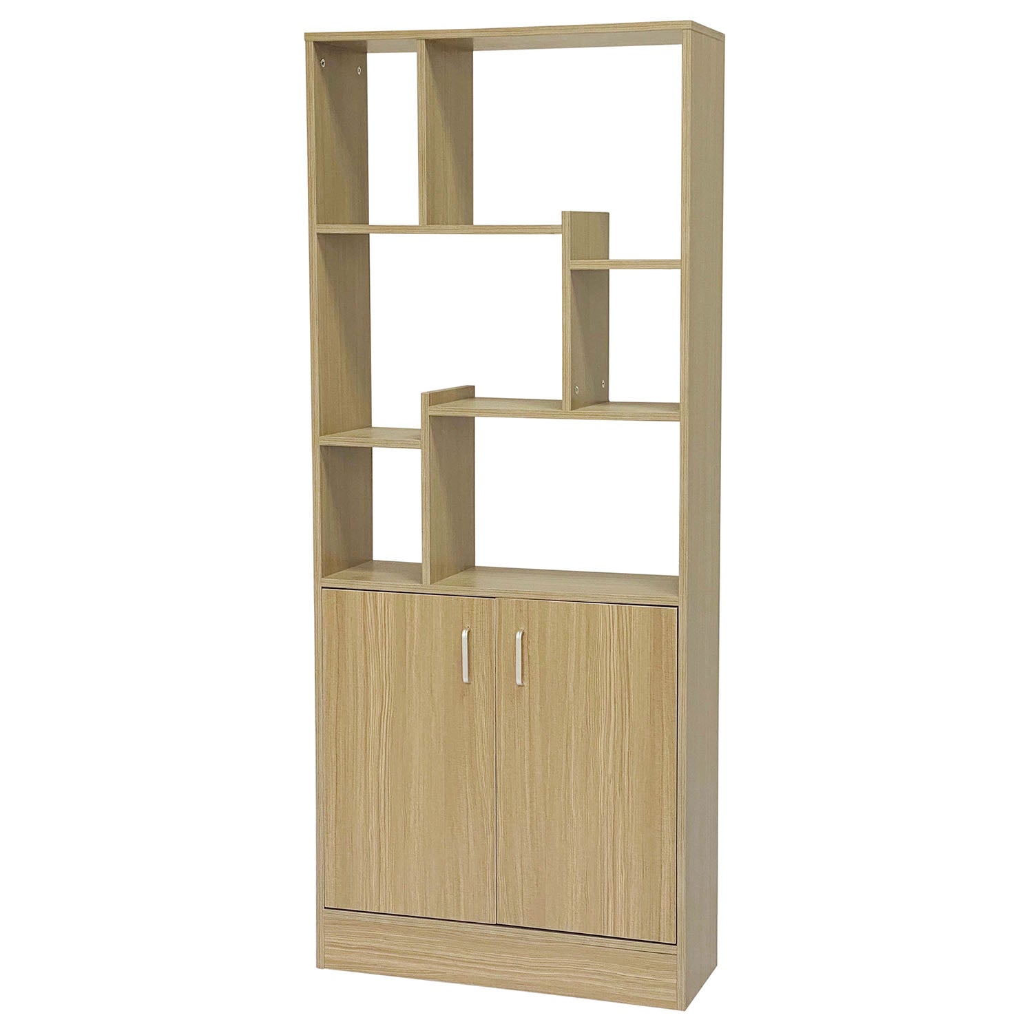 Phoenix - libreria modulare in legno marrone 70x24x170 cm