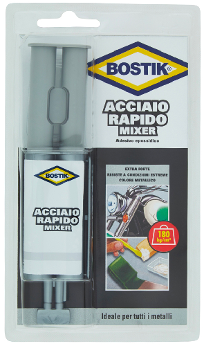 Adesivo acciaio rapido mixer bostik 24ml