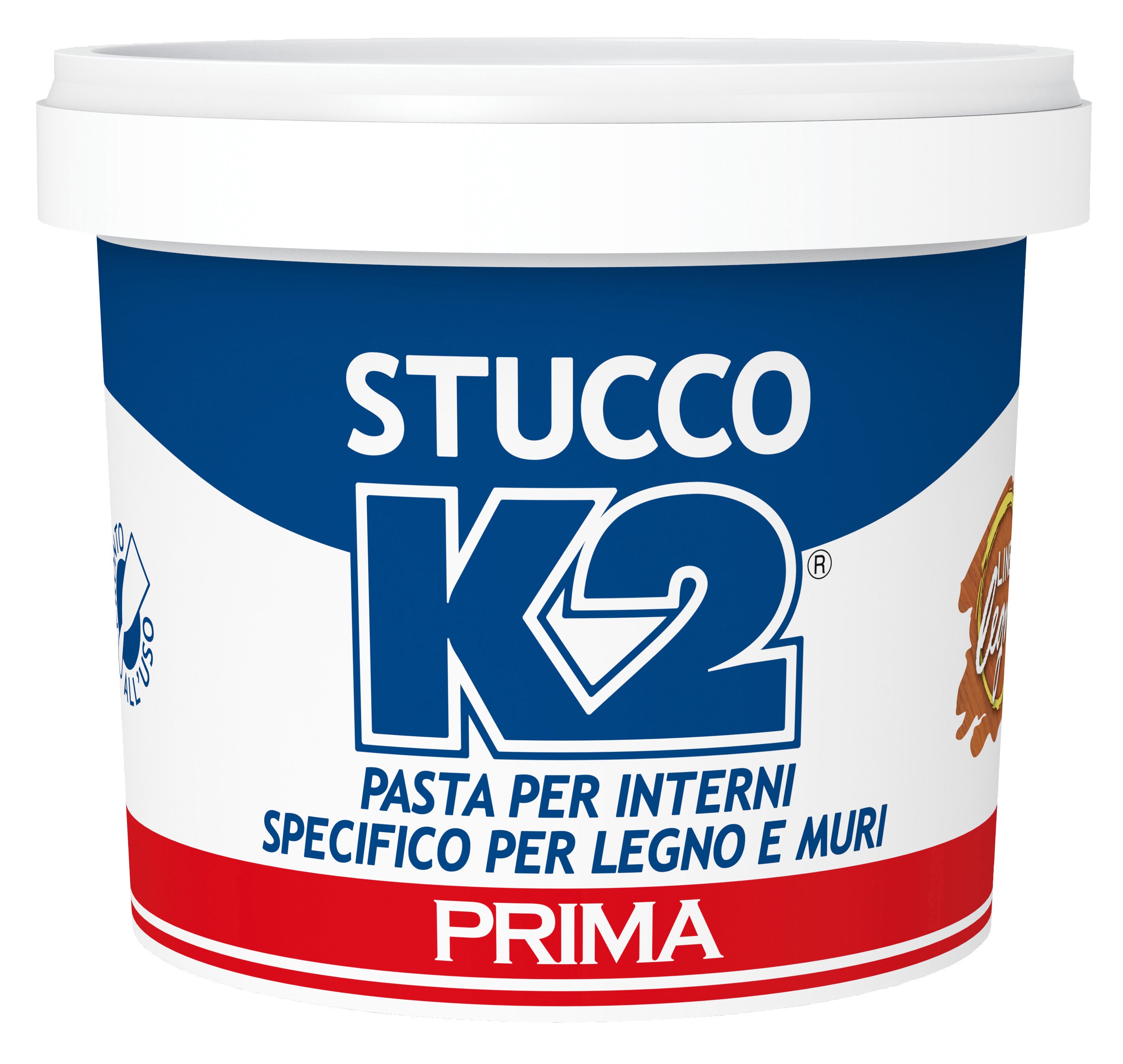 STUCCO PRONTO K2 NOCE SCURO  DA KG. 0,500 K2 PZ 12,0