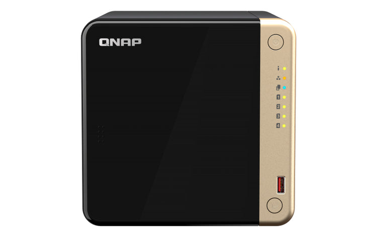 Qnap ts-464 nas tower intel® celeron® n5095 8 gb ddr4 qnap qts nero - TS-464-8G