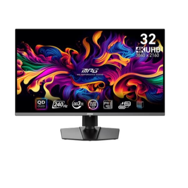 Msi mpg 321urx qd-oled monitor pc 80 cm (31.5") 3840 x 2160 pixel 4k ultra hd qdoled nero - 9S6-3DD29A-001