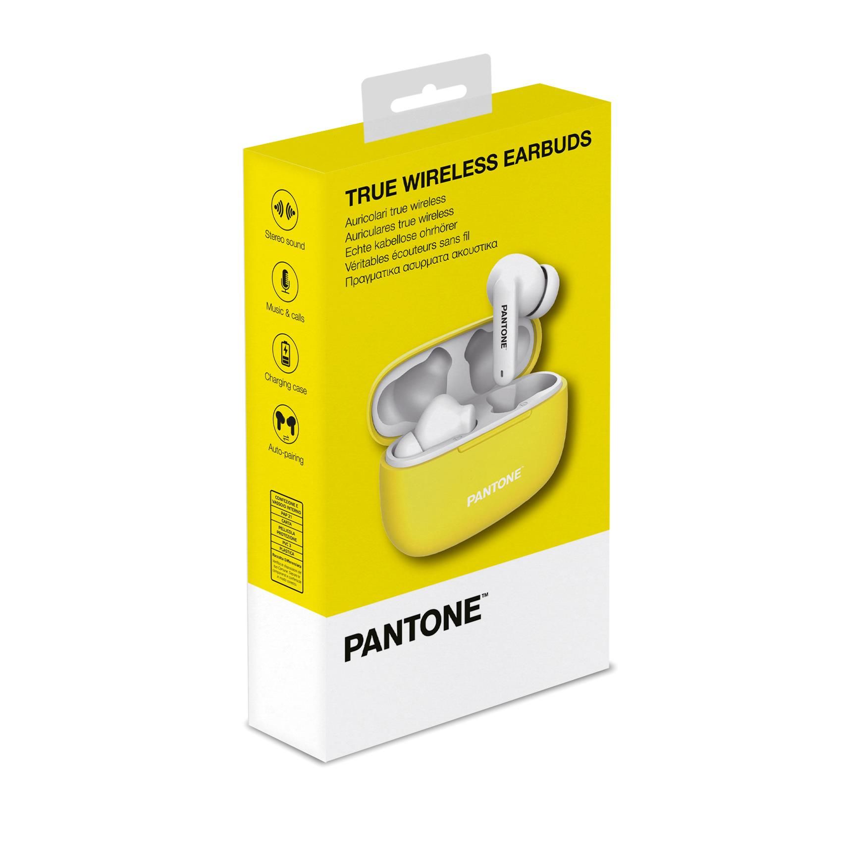 Pantone tws in ear yellow - PT-TWS008Y