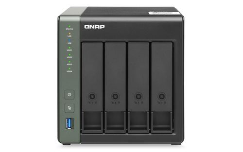 Qnap ts-431x3 nas tower annapurna labs alpine al-314 4 gb ddr3 qnap turbo system nero - TS-431X3-4G