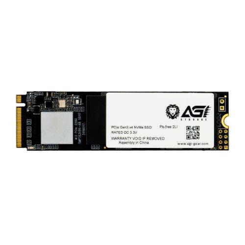 Agi ssd interno m.2 1tb pcie 2280 gen. 3x4 read/write 2000/1690 mbps - AGI1T0G16AI198