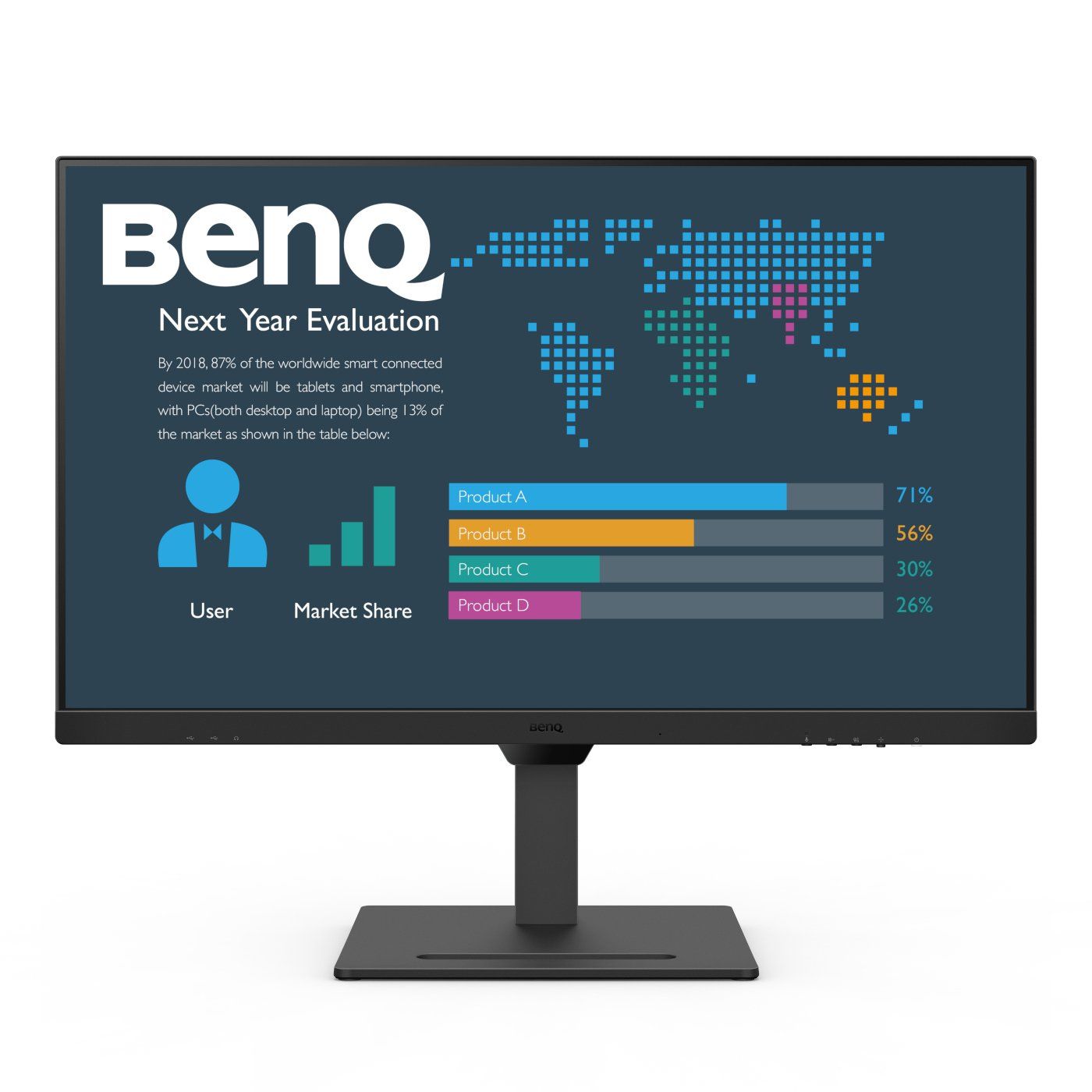 Benq bl3290qt monitor pc 80 cm (31.5") 2560 x 1440 pixel quad hd led nero - 9H.LLMLA.TPE