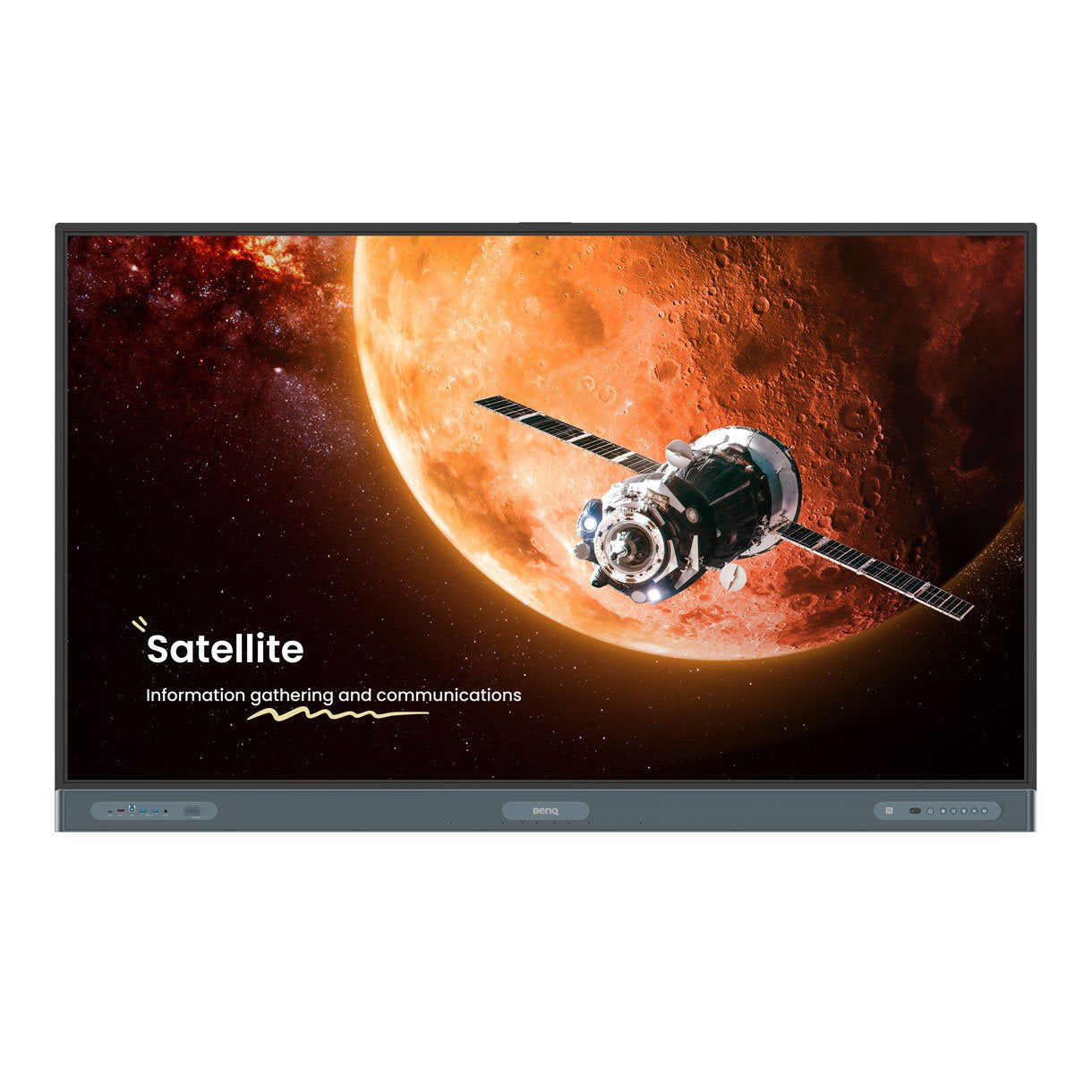 Benq rp6504 lavagna interattiva 165,1 cm (65") 3840 x 2160 pixel touch screen nero - 9H.F97TC.DE1