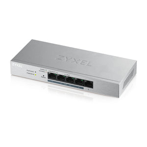 Zyxel gs1200-5hp v2 gestito gigabit ethernet (10/100/1000) supporto power over ethernet (poe) grigio - GS1200-5HPV2-EU0101F