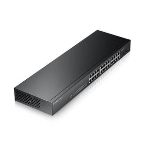 Zyxel gs-1900-24 v2 gestito l2 gigabit ethernet (10/100/1000) 1u nero - GS1900-24-EU0102F