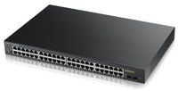 Zyxel gs1900-48-eu0102f switch di rete l2 gigabit ethernet (10/100/1000) nero