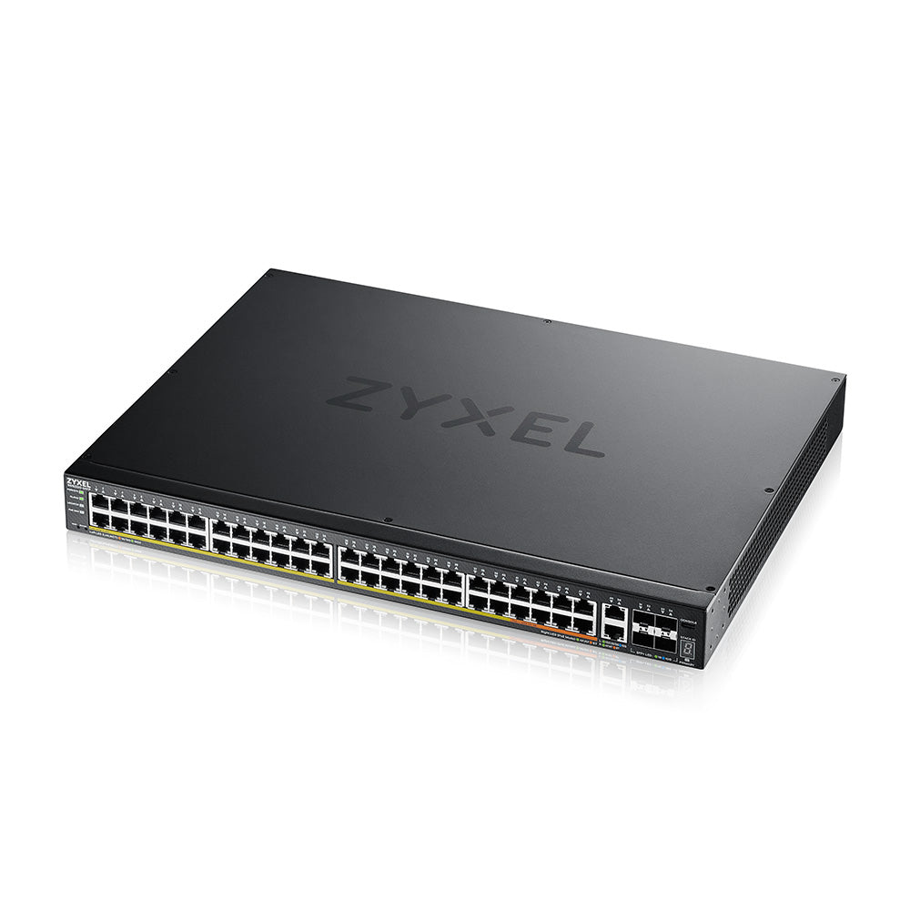 Zyxel xgs2220-54fp gestito l3 gigabit ethernet (10/100/1000) supporto power over ethernet (poe) - XGS2220-54FP-EU0101F