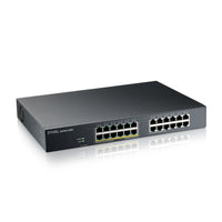 Zyxel gs1915-24ep gestito l2 gigabit ethernet (10/100/1000) supporto power over ethernet (poe) 1u nero - GS1915-24EP-EU0101F