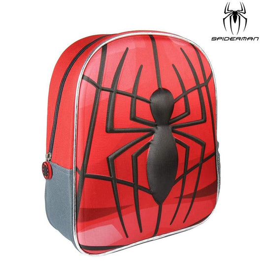 Zaino per bambini 3d Spiderman Rosso - Prodotto Ufficiale