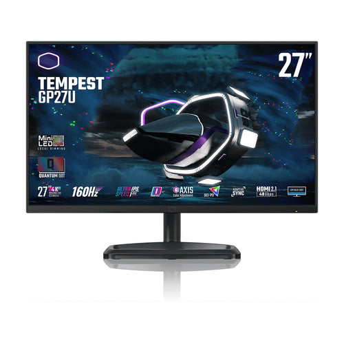 Cooler master monitor 27 led ips 16:9 4k uhd 160hz, gp27u - CMI-GP27-FUS-EK