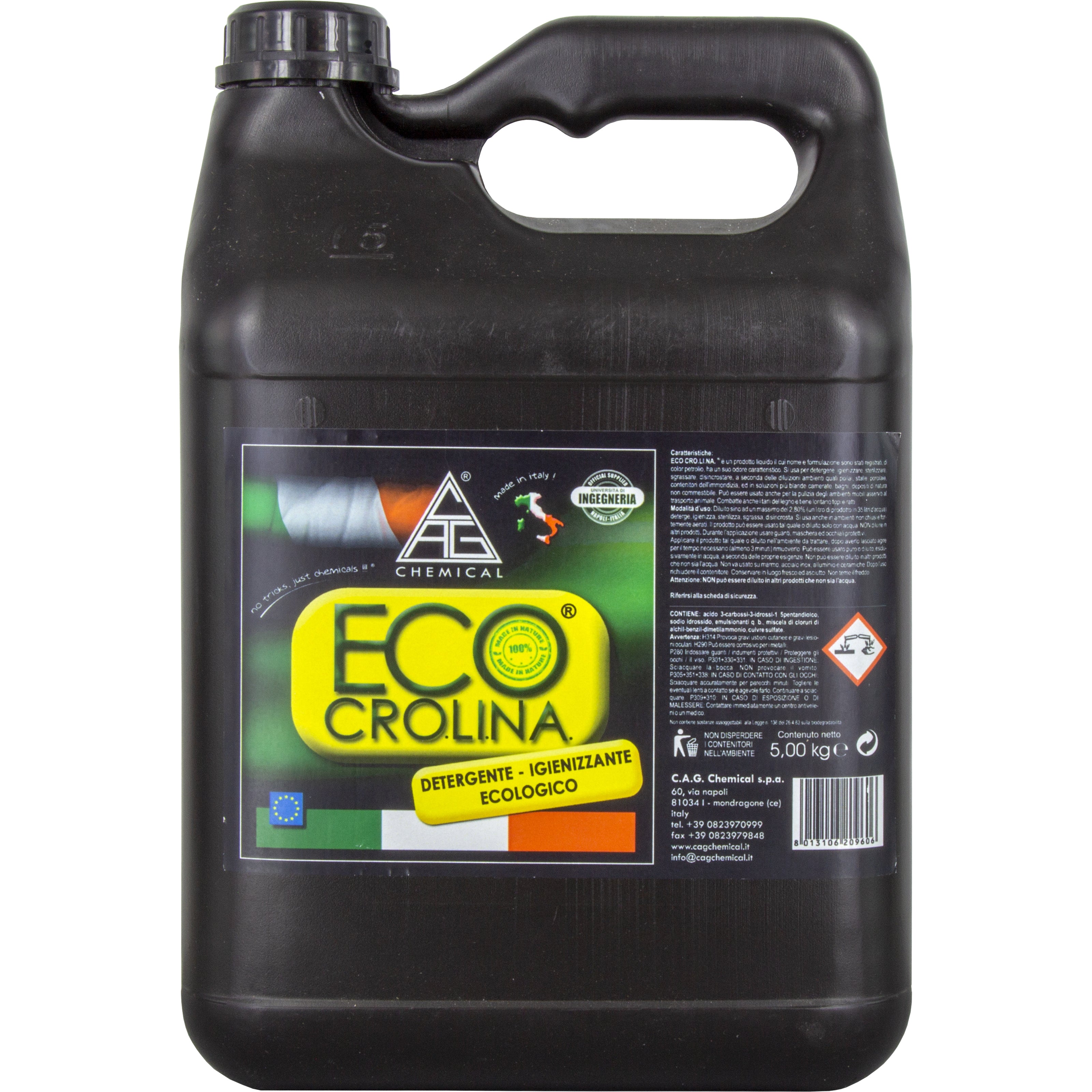 ECOCROLINA DA LT. 5 CAG CHEMICAL PZ 4,0