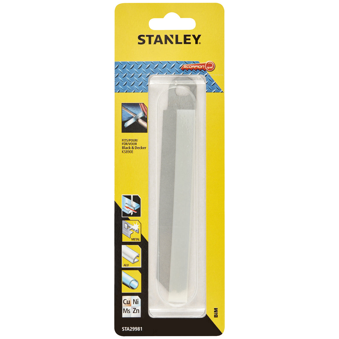 PIRANHA /STANLEY STA29981 (X29981) LAMA SCORPIONKS890-KS880-RS890 STANLEY PZ 1,0