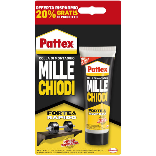 12pz pattex millechiodi original blister gr.100 47925