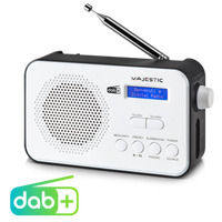 MAJESTIC RADIO PORTATILE DAB/DAB+/FM BK