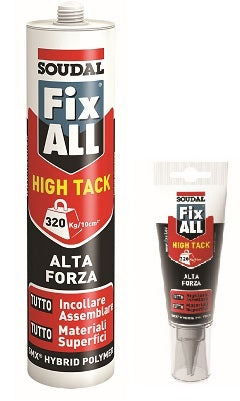 SOUDAL SIGILLANTE FIX ALL HIGH TACK BIANCO ML.290 EFF.VENTOS