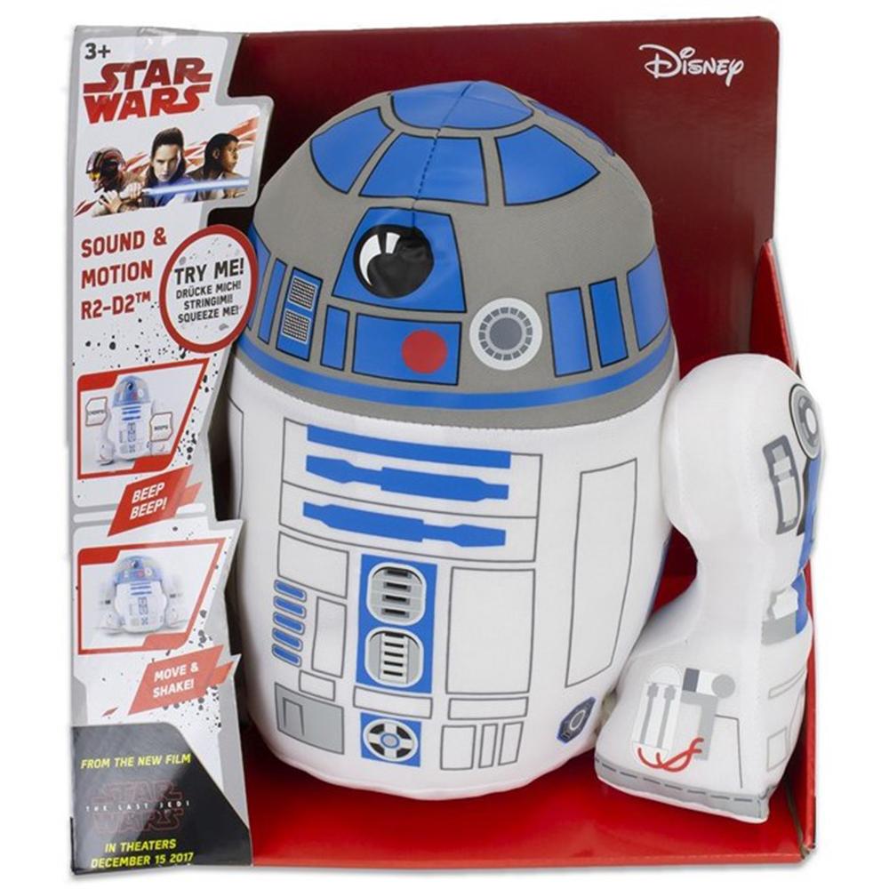 Disney Star Wars Peluche R2-D2 con movimento e suoni 30cm