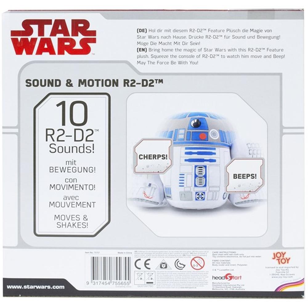 Disney Star Wars Peluche R2-D2 con movimento e suoni 30cm