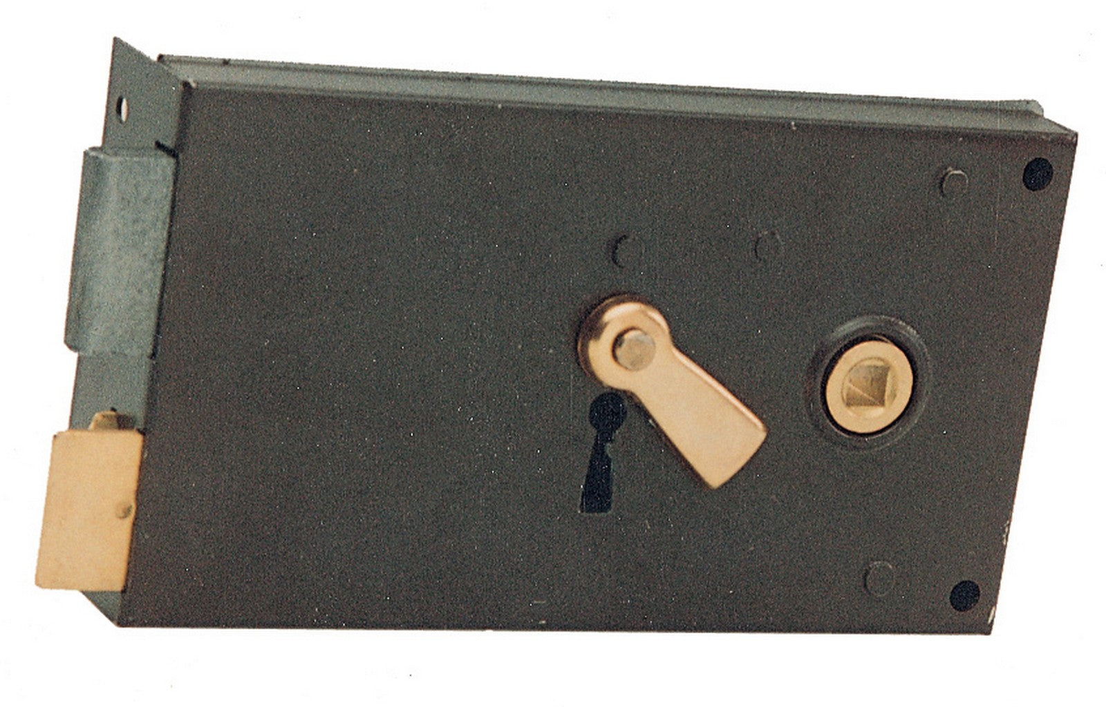 2pz serratura orizzontale bronzato art. 187 sinistra mm.140 e.70 cod:ferx.4891