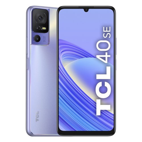 Tcl 40 se 17,1 cm (6.75") doppia sim android 13 4g usb tipo-c 4 gb 128 gb 5010 mah viola - 4894461958873