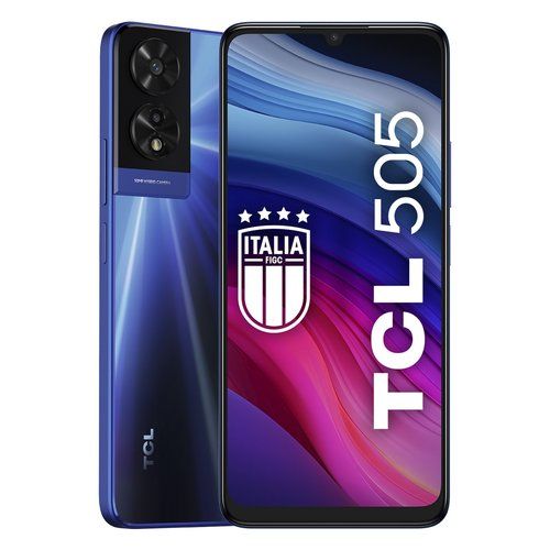 Tcl 505 17,1 cm (6.75") doppia sim android 14 4g usb tipo-c 4 gb 128 gb 5010 mah blu - TCT509K1-2BLCA112