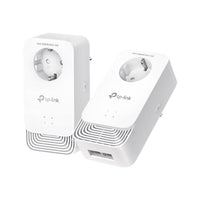 Tp-link pg2400p kit adattatore di rete powerline 1428 mbit/s collegamento ethernet lan bianco 2 pz - 143340