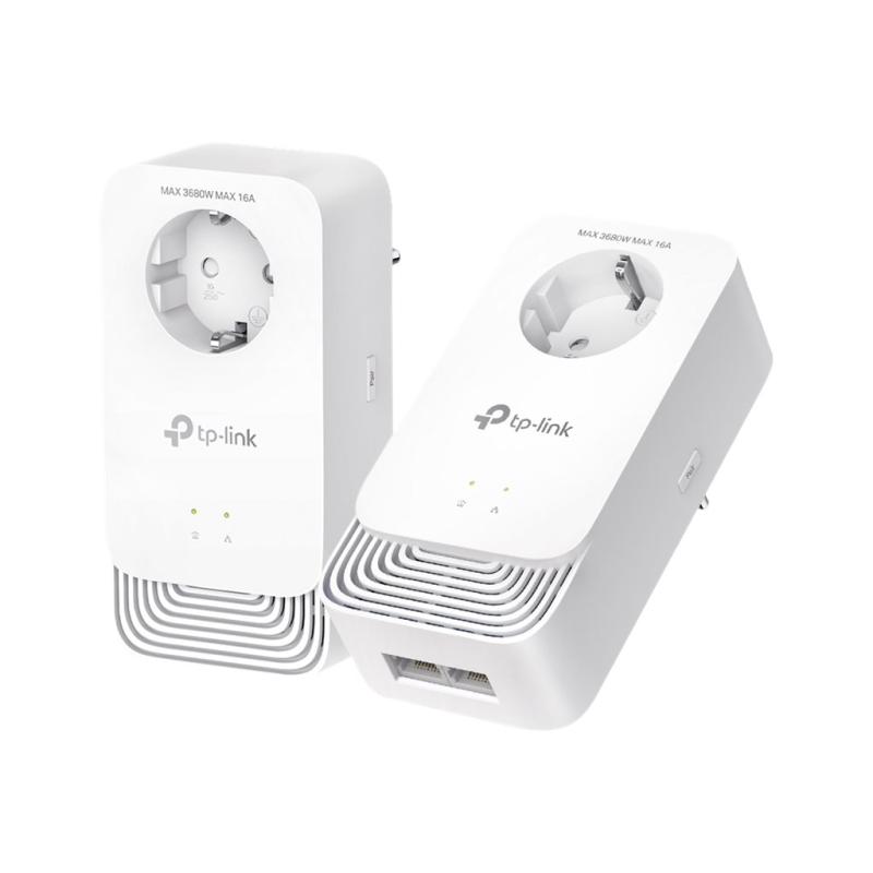 Tp-link pg2400p kit adattatore di rete powerline 1428 mbit/s collegamento ethernet lan bianco 2 pz - 143340