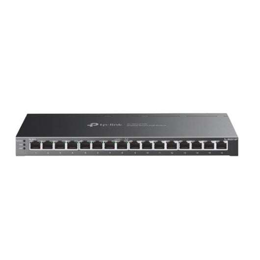 Tp-link omada sg2016p switch di rete gestito l2/l2+ gigabit ethernet (10/100/1000) supporto power over ethernet (poe) nero - TL-SG2016P