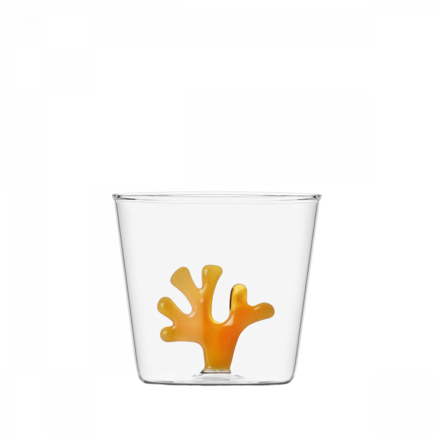 Bicchiere Tumbler Corallo Arancio 35cl Coral Reef