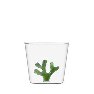 Bicchiere Tumbler Corallo Verde 35cl Coral Reef