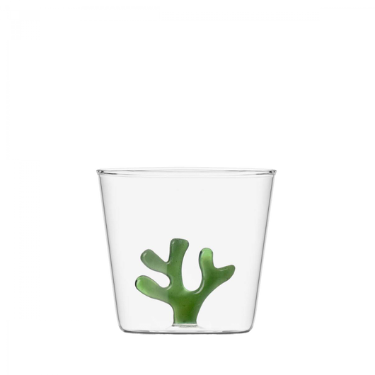 Bicchiere Tumbler Corallo Verde 35cl Coral Reef