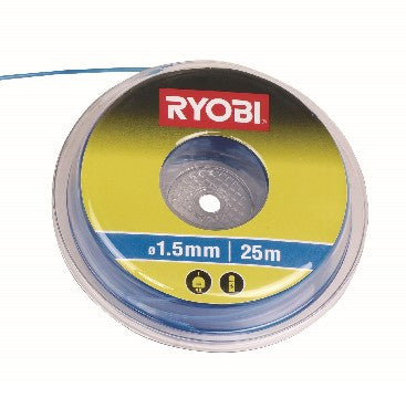 Rac134-Bobina Filo Universale Per Tagliabordi E Decespugliatori 1,5Mm X 25Mt-Ryobi