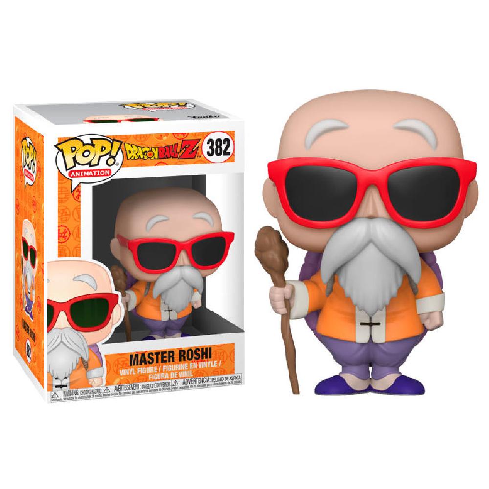 Figura POP Dragon Ball Z Gohan Master Roshi con personale