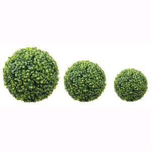 Sfera di Bosso sintetico Palla artificiale Buxus Arredamento da giardino 28 cm