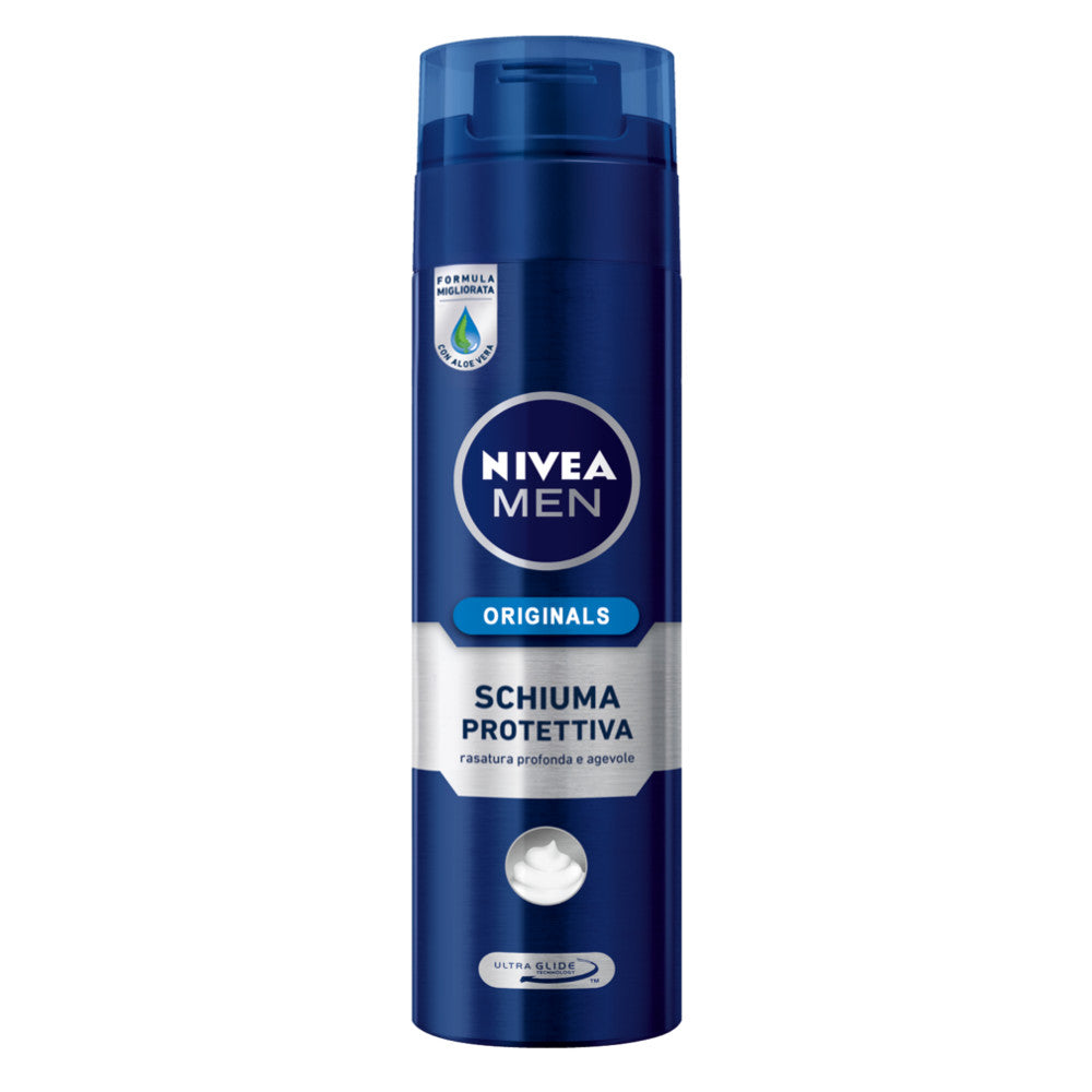 Nivea for men schiuma da barba protettiva originals confezione da 200 millilitri