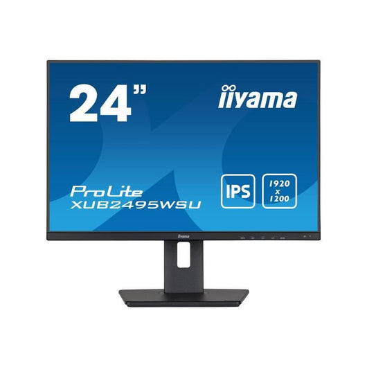 Iiyama prolite xub2495wsu-b5 monitor pc 61,2 cm (24.1") 1920 x 1200 pixel wuxga lcd nero - 144331