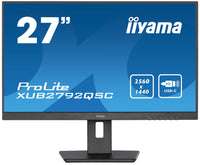 Iiyama prolite monitor pc 68,6 cm (27") 2560 x 1440 pixel wide quad hd led nero - XUB2792QSC-B5