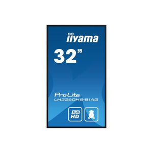 Iiyama lh3260hs-b1ag visualizzatore di messaggi pannello a digitale 80 cm (31.5") led wi-fi 500 cd/m² full hd nero processore integrato android 11 24/7 - 153155