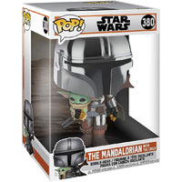 Figura POP Star Wars Mandalorian con Yoda Child 25 cm