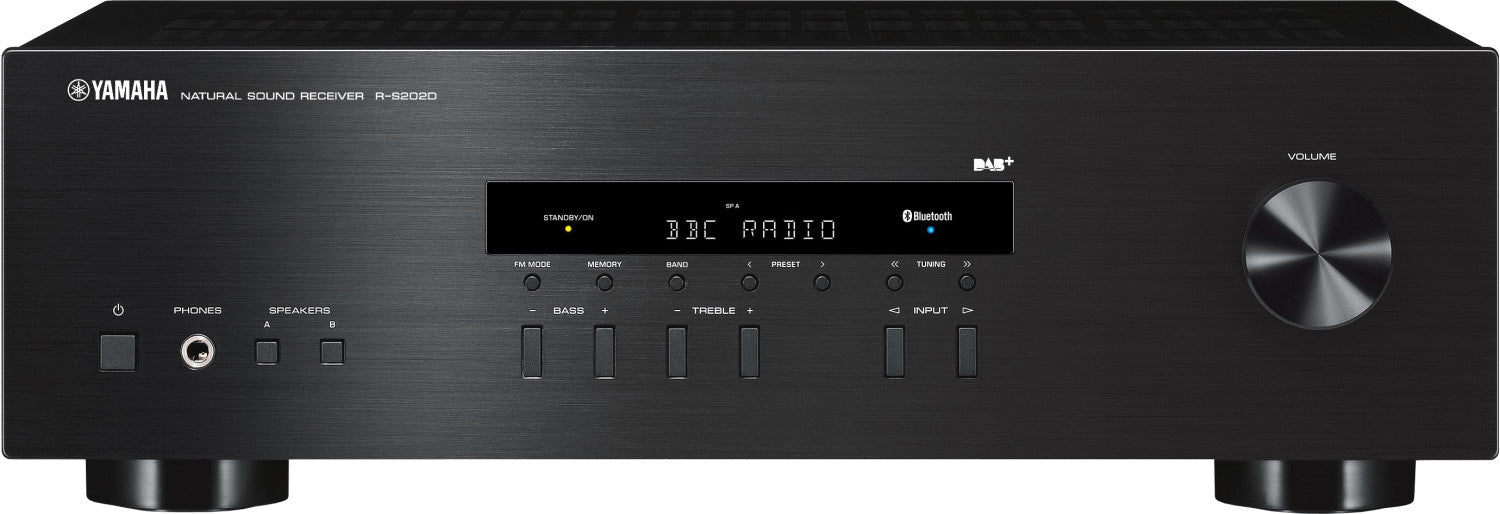 Yamaha sintoamplificatore r-s202d 100wx2 dab / dab+ bluetooth - nero - ARS202DBL