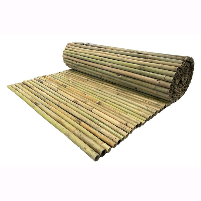 Arella in Canna di Bamboo Naturale River 1x3 metri per Recinzioni e Coperture in Rotoli