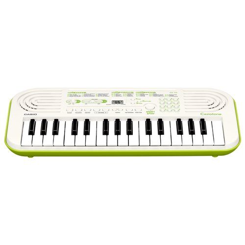 Tastiera musicale casio casiotone sa 50 bianco e verde - SA-50