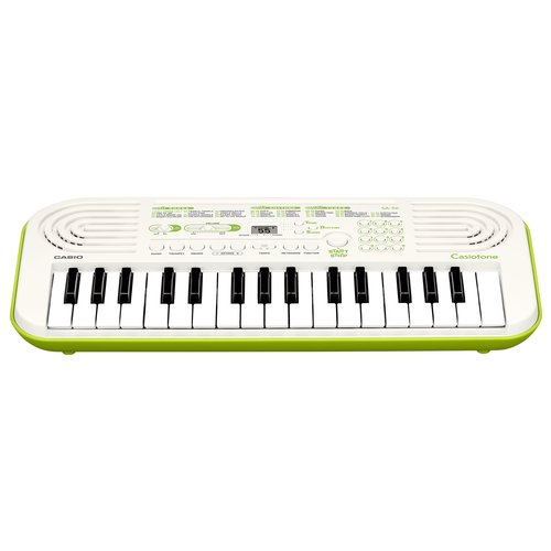 Tastiera musicale casio casiotone sa 50 bianco e verde - SA-50