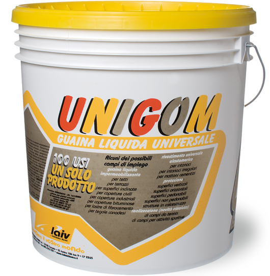 Guaina liquida unigom 4kg bianco v